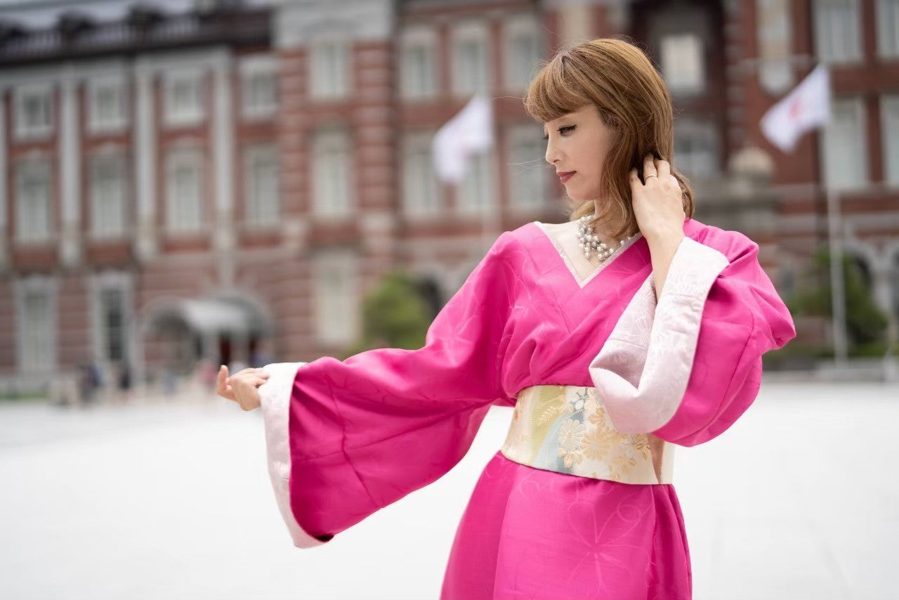 Tsuki no Shizuku – Robe rose