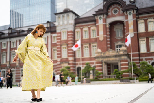 Tsuki no Shizuku - Lemon Yellow Dress