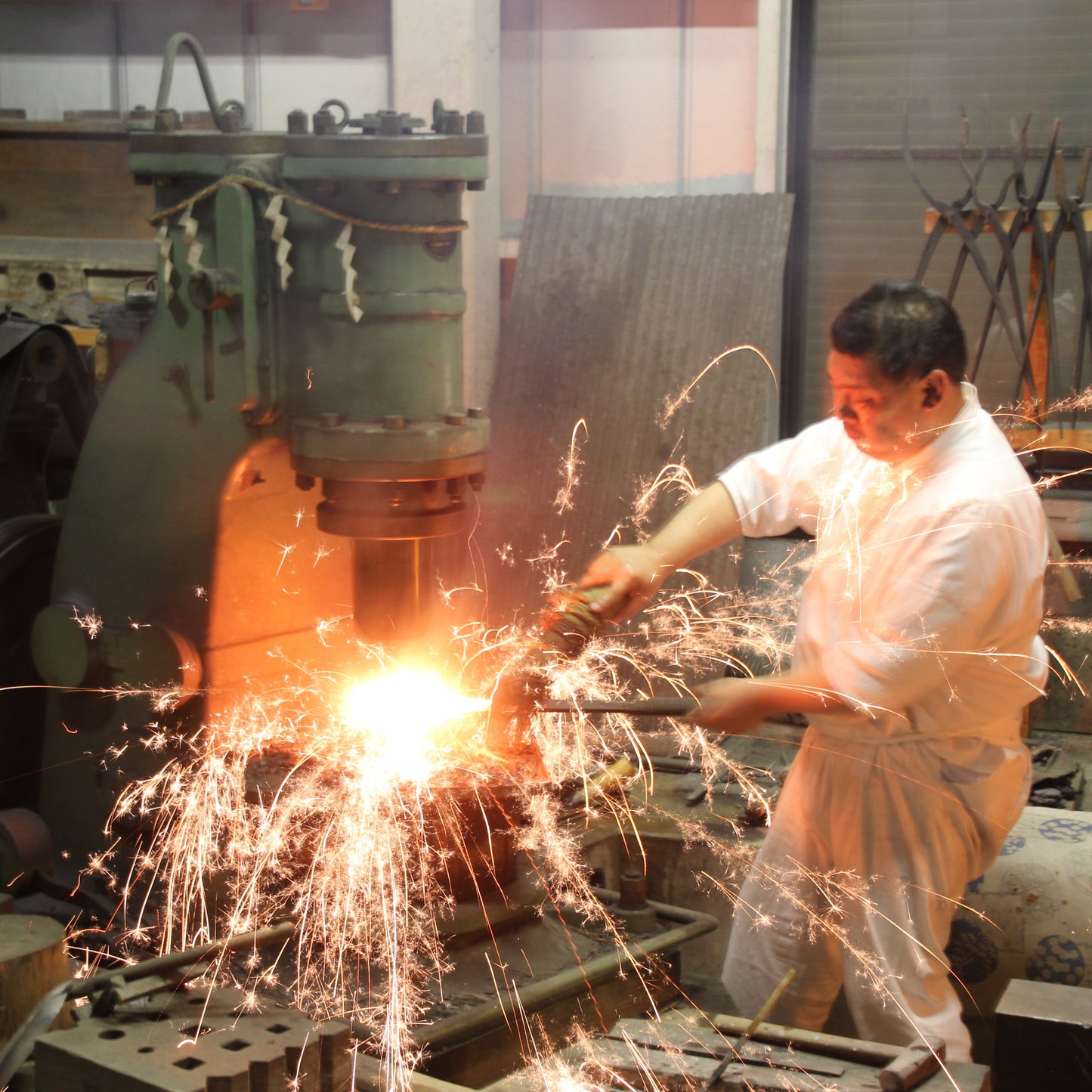 [Activité] Expérience de forge du sabre japonais