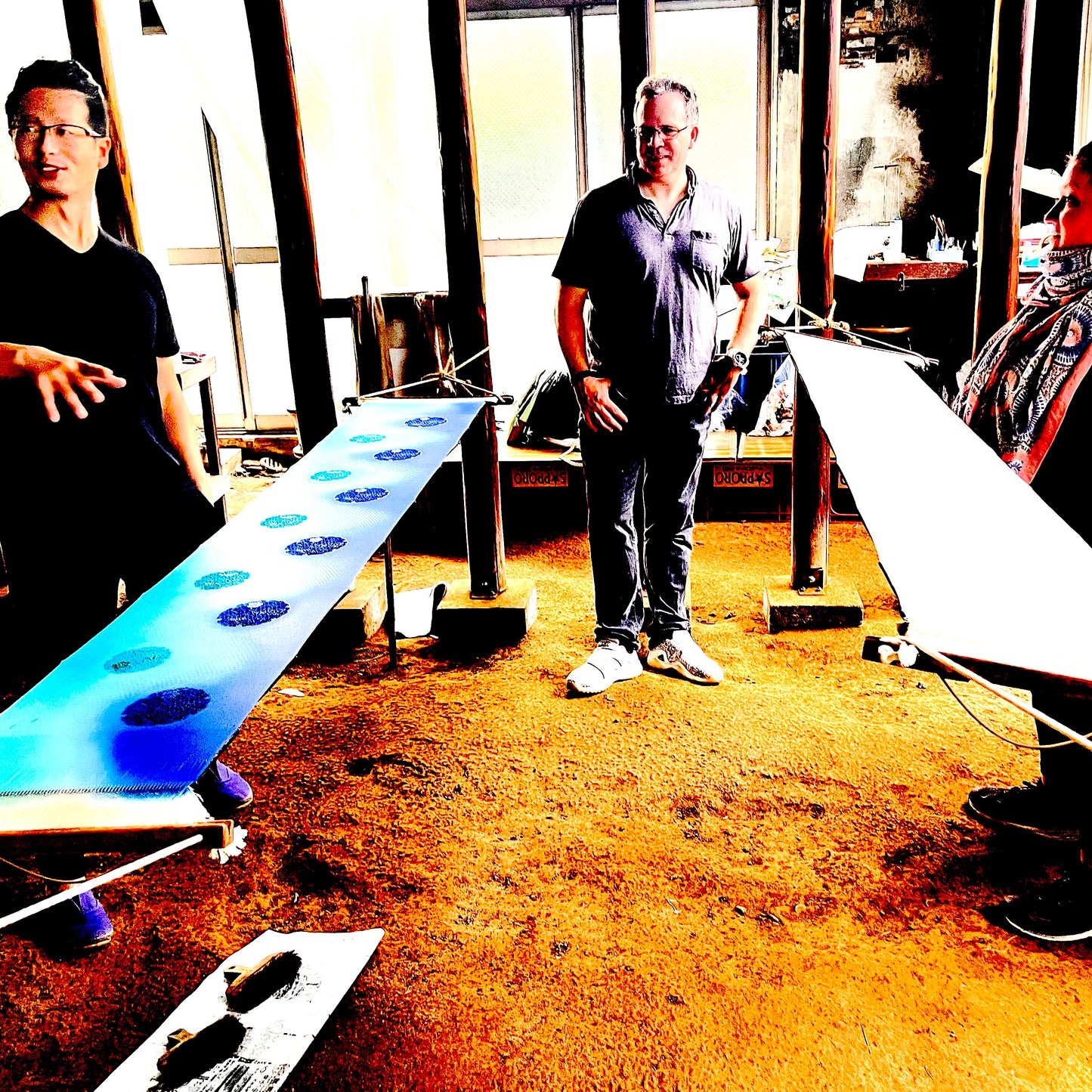 [Activity] Pull Dyeing (Traditional Japanese Hand Dyeing)